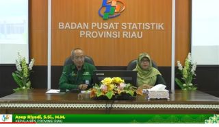 BPS Mencatat Neraca Perdagangan Riau 2023 Surplus