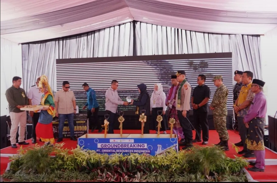 Wakil Ketua II DPRD Siak Laiskar Jaya Hadiri Peresmian PT Oriental Resources Indonesia di KITB