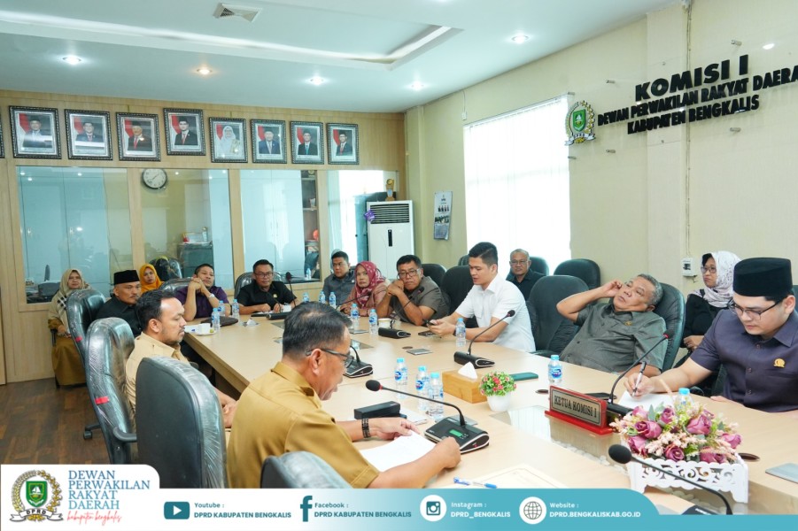 Lintas Komisi DPRD Bengkalis  Bahas Pelaksanaan Pilkades Serentak
