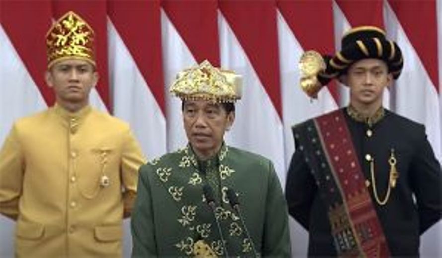Presiden Jokowi Sampaikan Lima Agenda Besar
