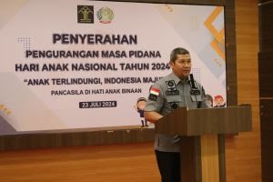 60 Anak Binaan di Riau Terima Remisi, 2 Bebas Termasuk Kota Pekanbaru