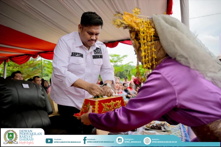 Ketua DPRD Bengkalis Dorong Pacu Sampan Jadi Penguat Kebersamaan dan Potensi Wisata