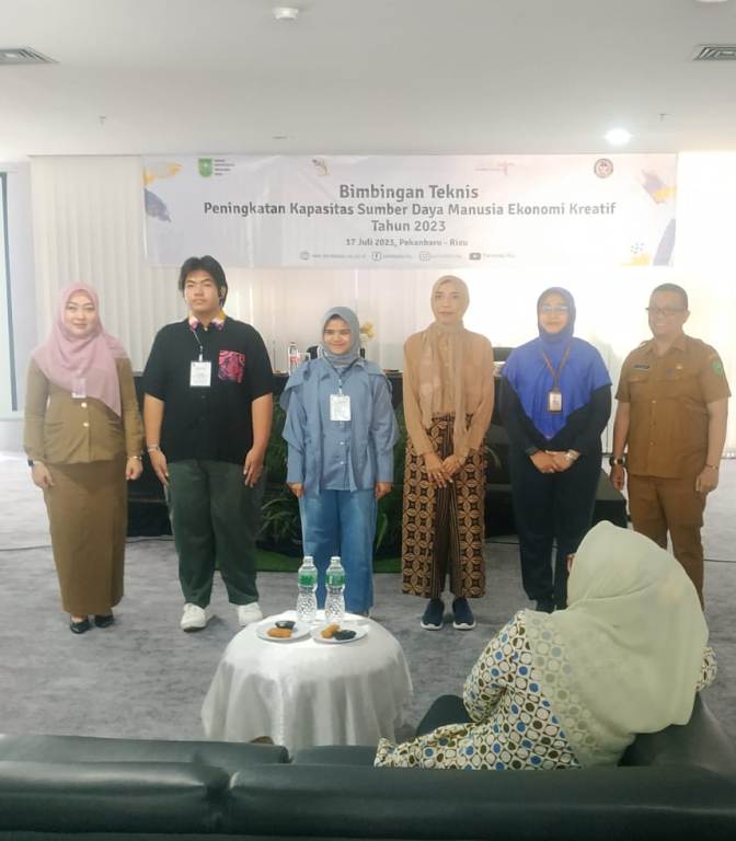 Dinas Pariwisata Riau Tingkatkan  SDM Pelaku Ekonomi Kreatif