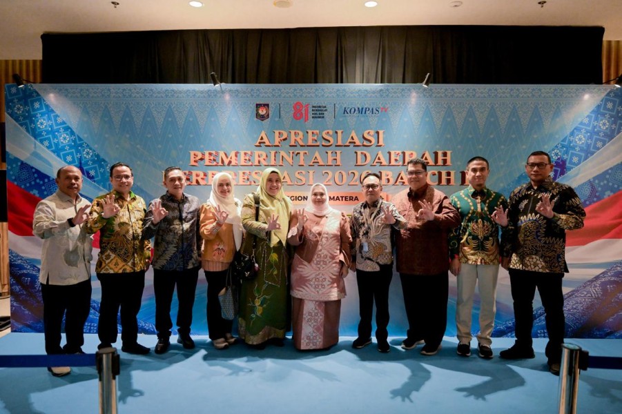 Bupati Kasmarni Hadiri Rakornas Forkopimda di Batam